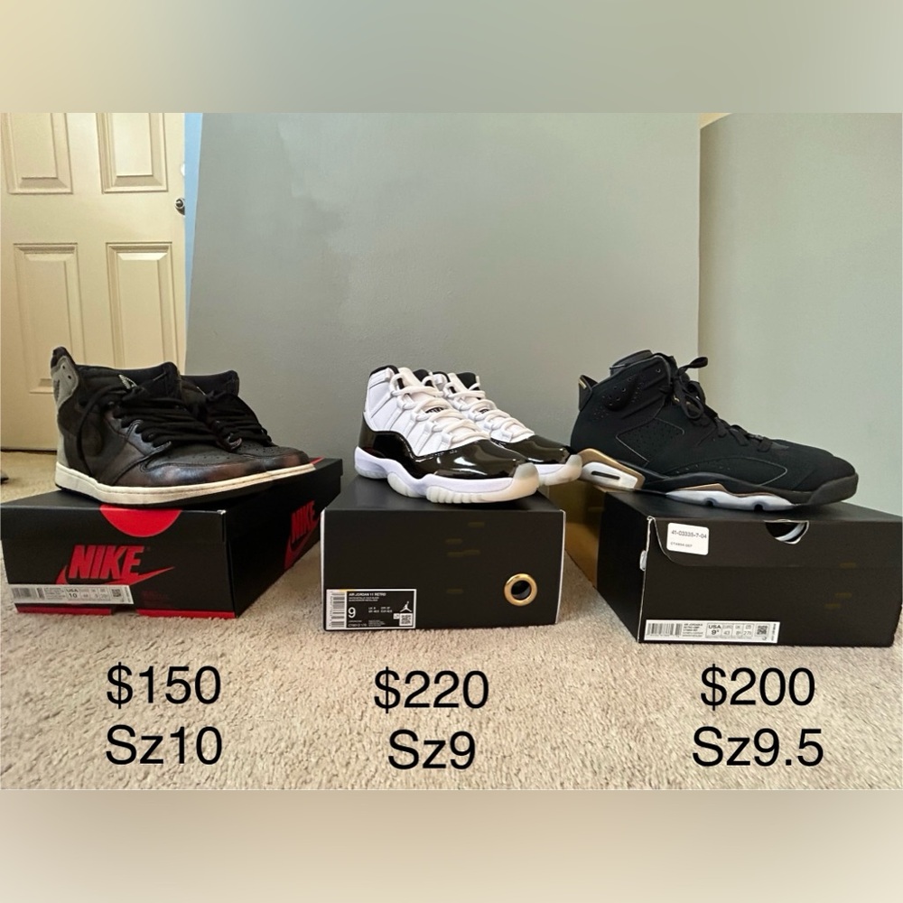 Willing to sell together or separately. Message me for details. 100% authentic